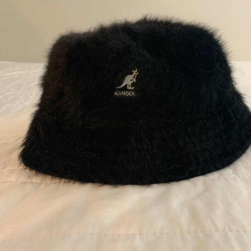 Kangol black bucket hat